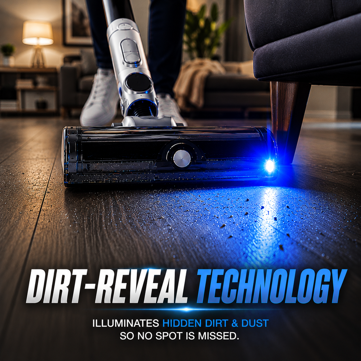 DirtGlow Pro Cordless Vacuum