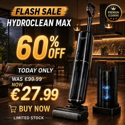 HydroClean Max Wet & Dry Vacuum Mop