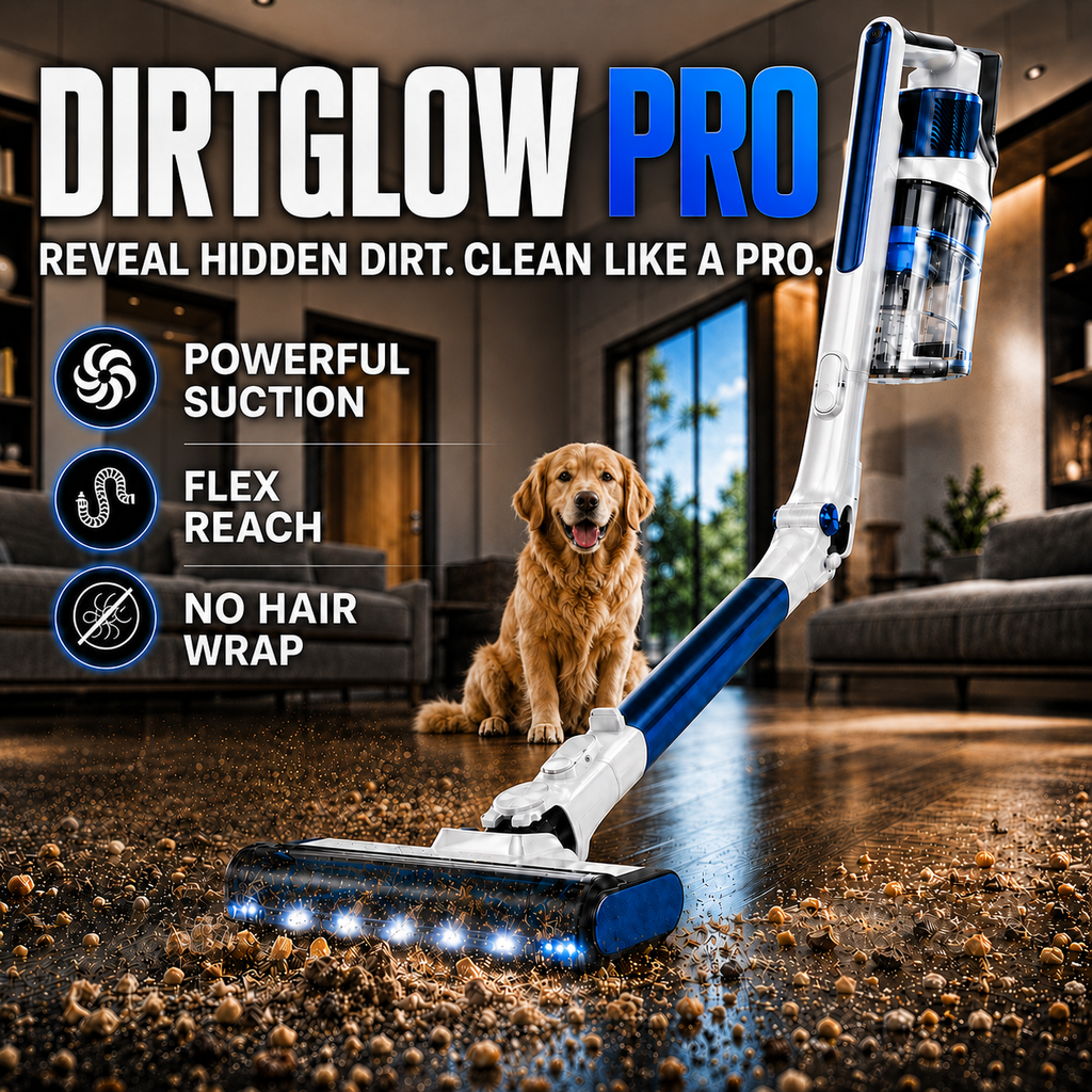 DirtGlow Pro Cordless Vacuum