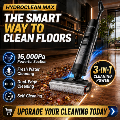 HydroClean Max Wet & Dry Vacuum Mop