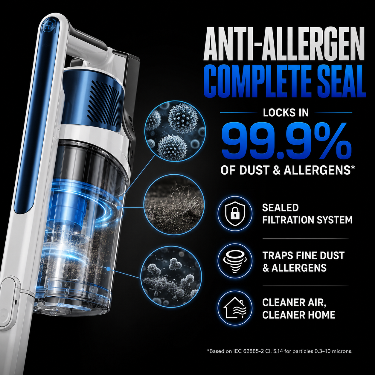 DirtGlow Pro Cordless Vacuum