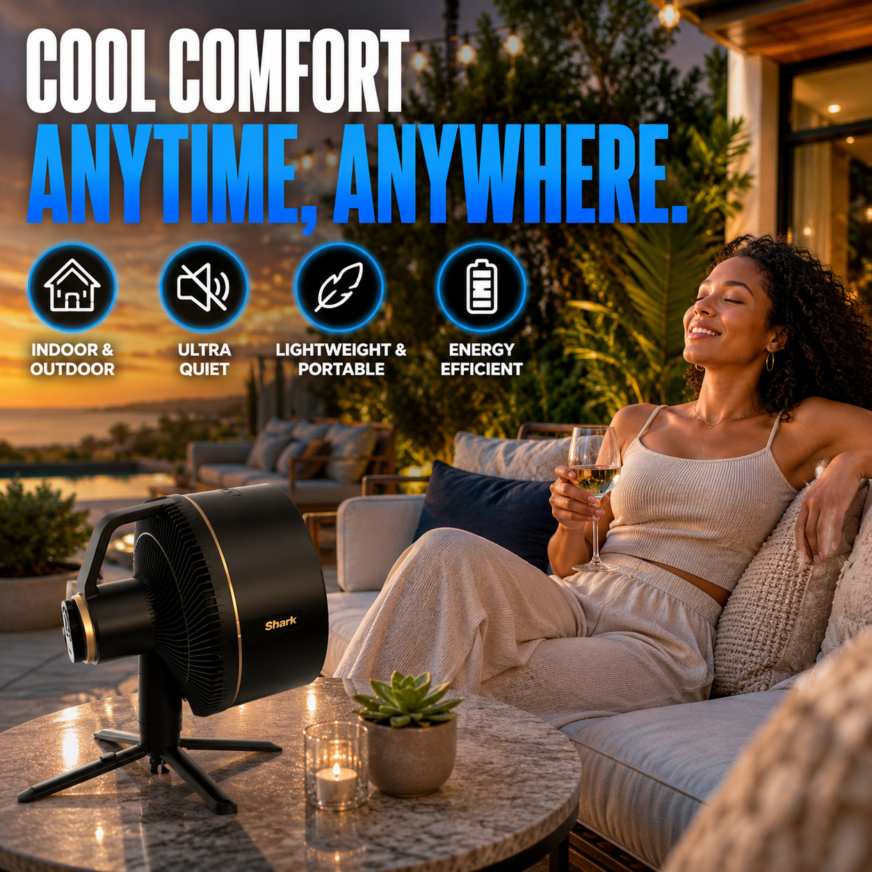 FlexBreeze – The Ultimate Indoor & Outdoor Cooling Fan