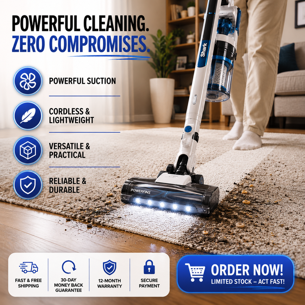 DirtGlow Pro Cordless Vacuum
