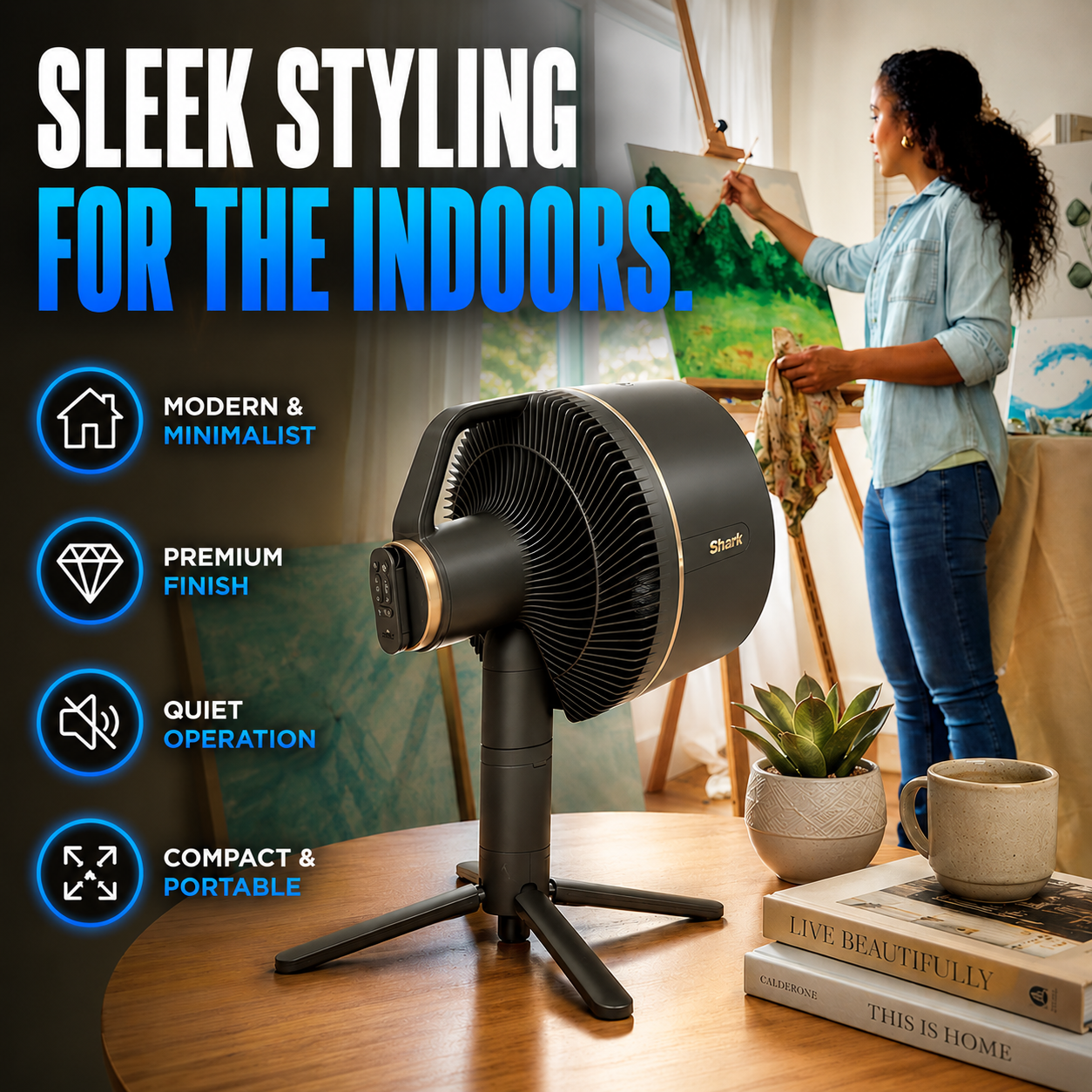 FlexBreeze – The Ultimate Indoor & Outdoor Cooling Fan