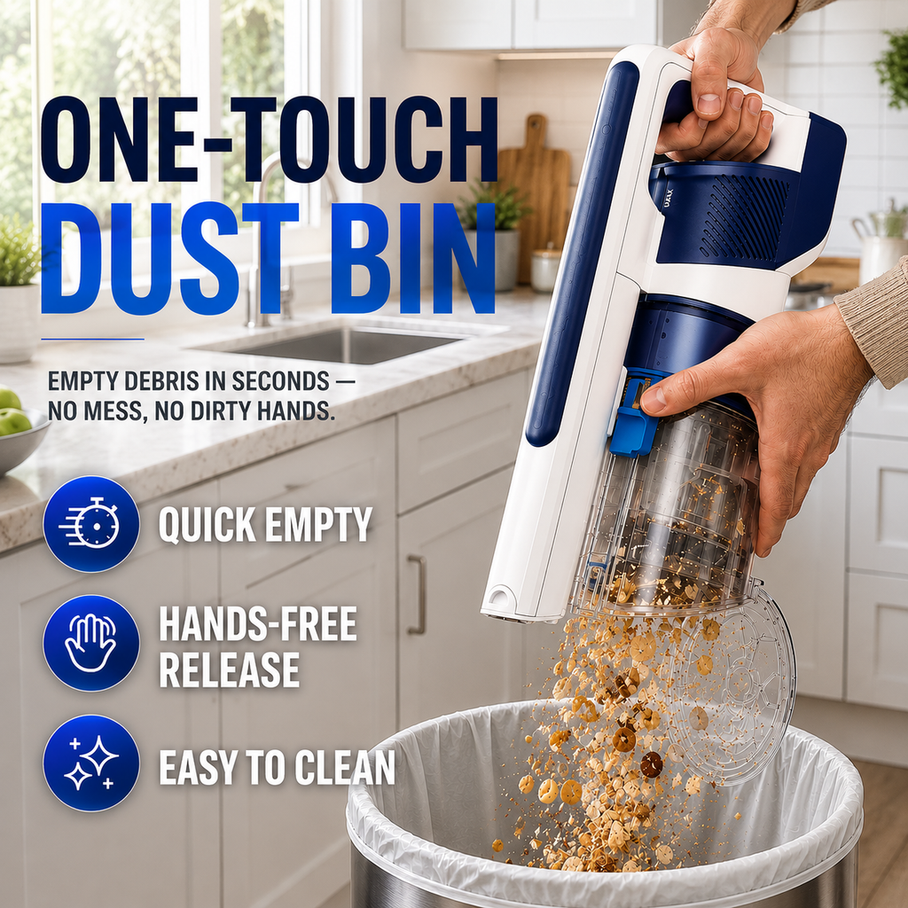 DirtGlow Pro Cordless Vacuum